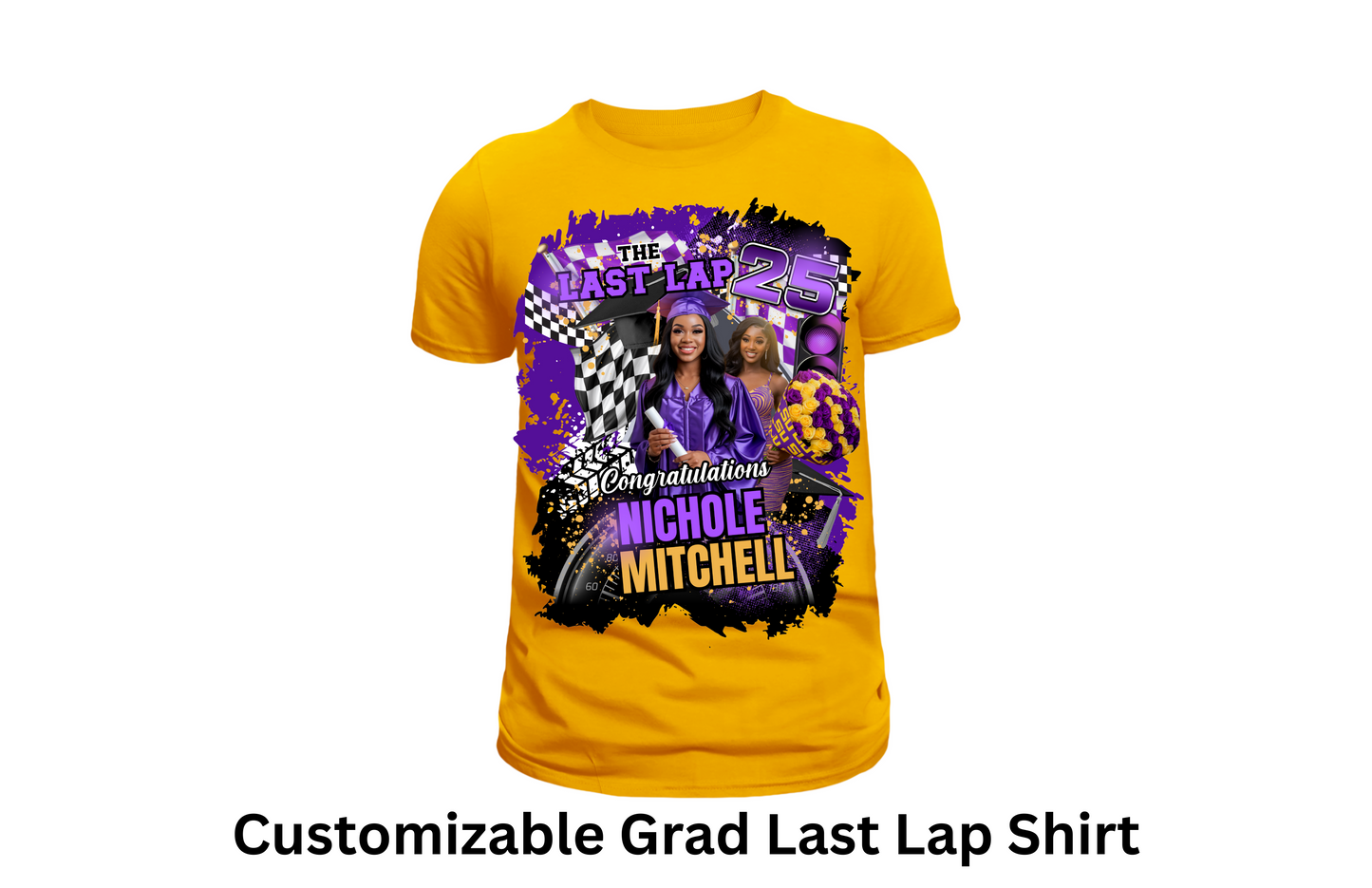 Final Lap Grad Tee